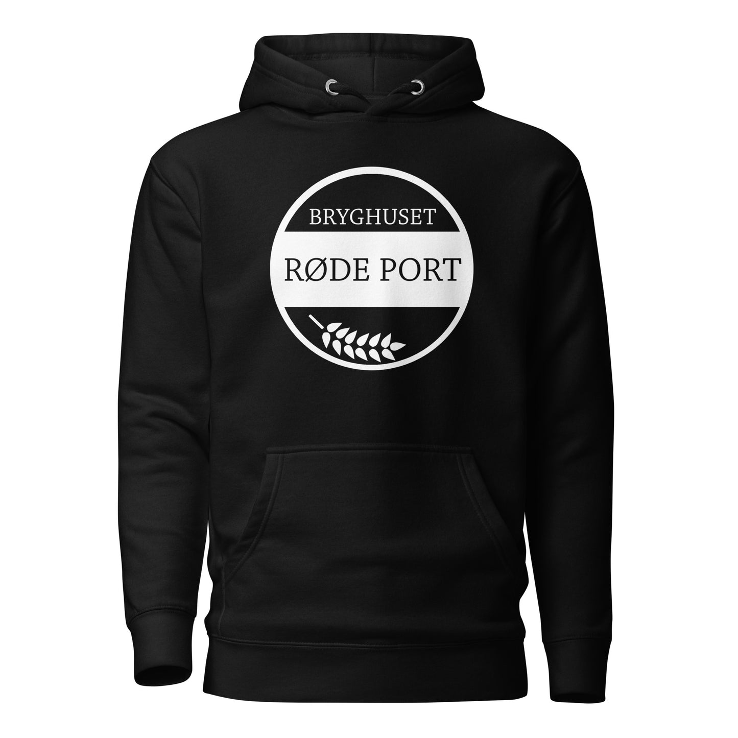 Unisex Hoodie med logo - Streetwear design i blød bomuld med kængurulomme
