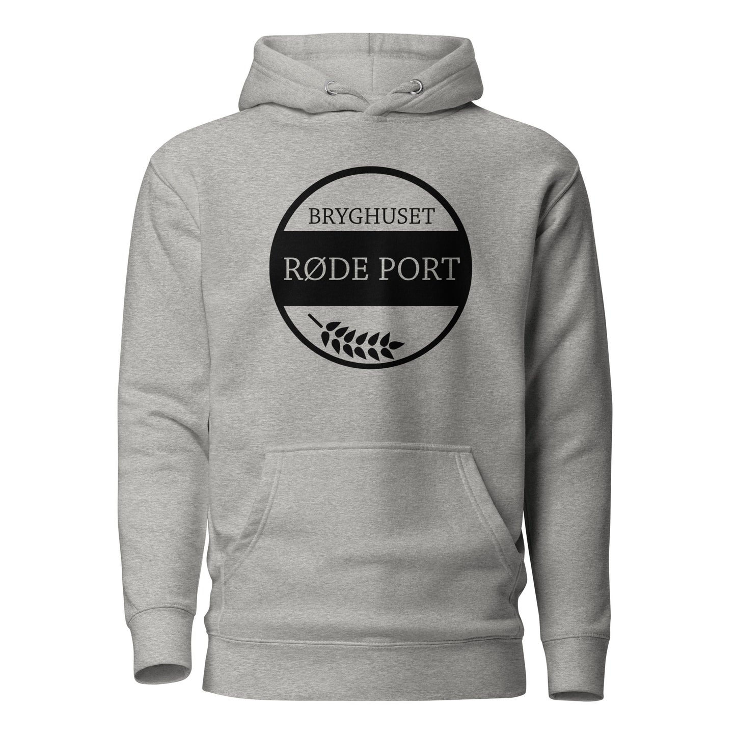 Unisex Hoodie med logo - Streetwear design i blød bomuld med kængurulomme