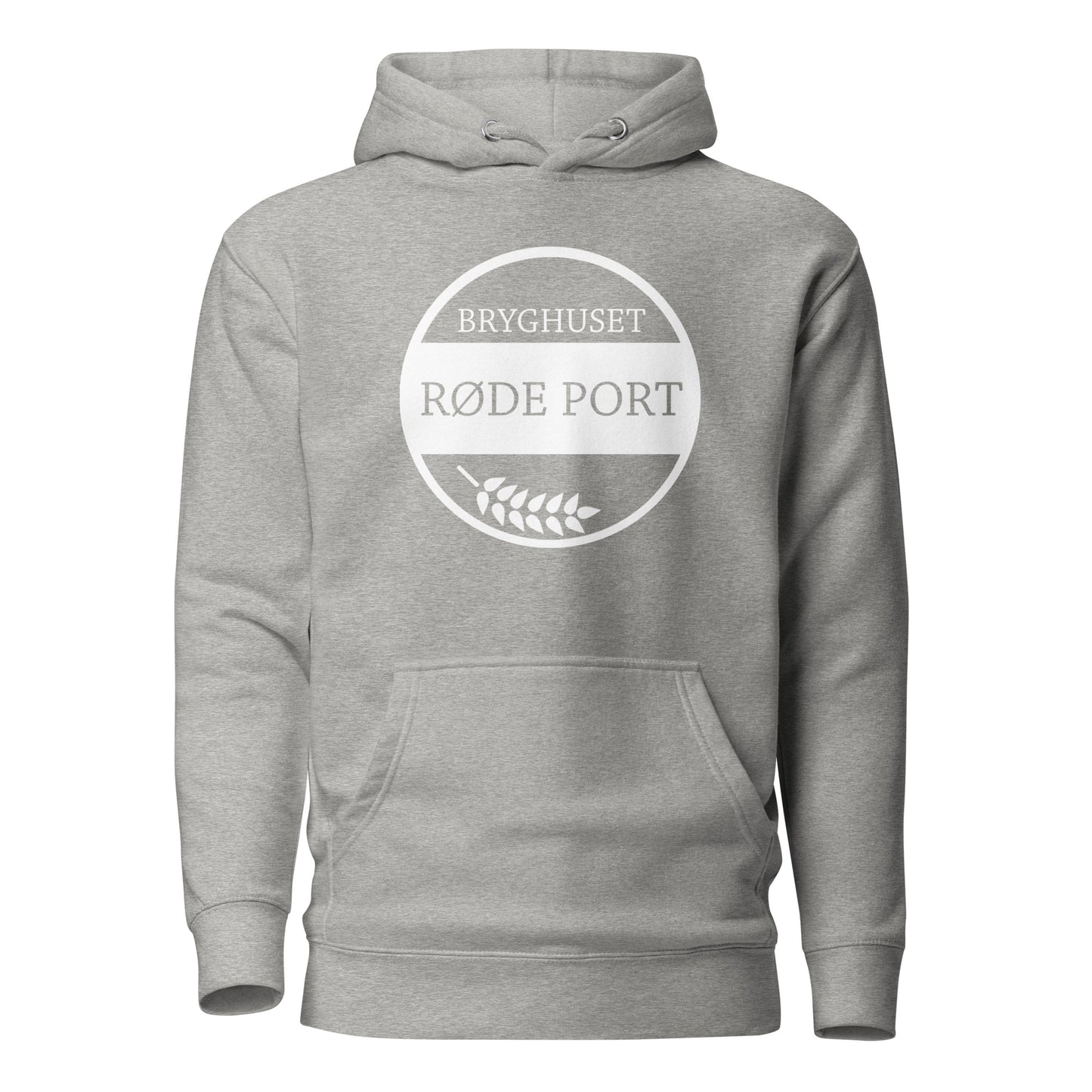 Unisex Hoodie med logo - Streetwear design i blød bomuld med kængurulomme