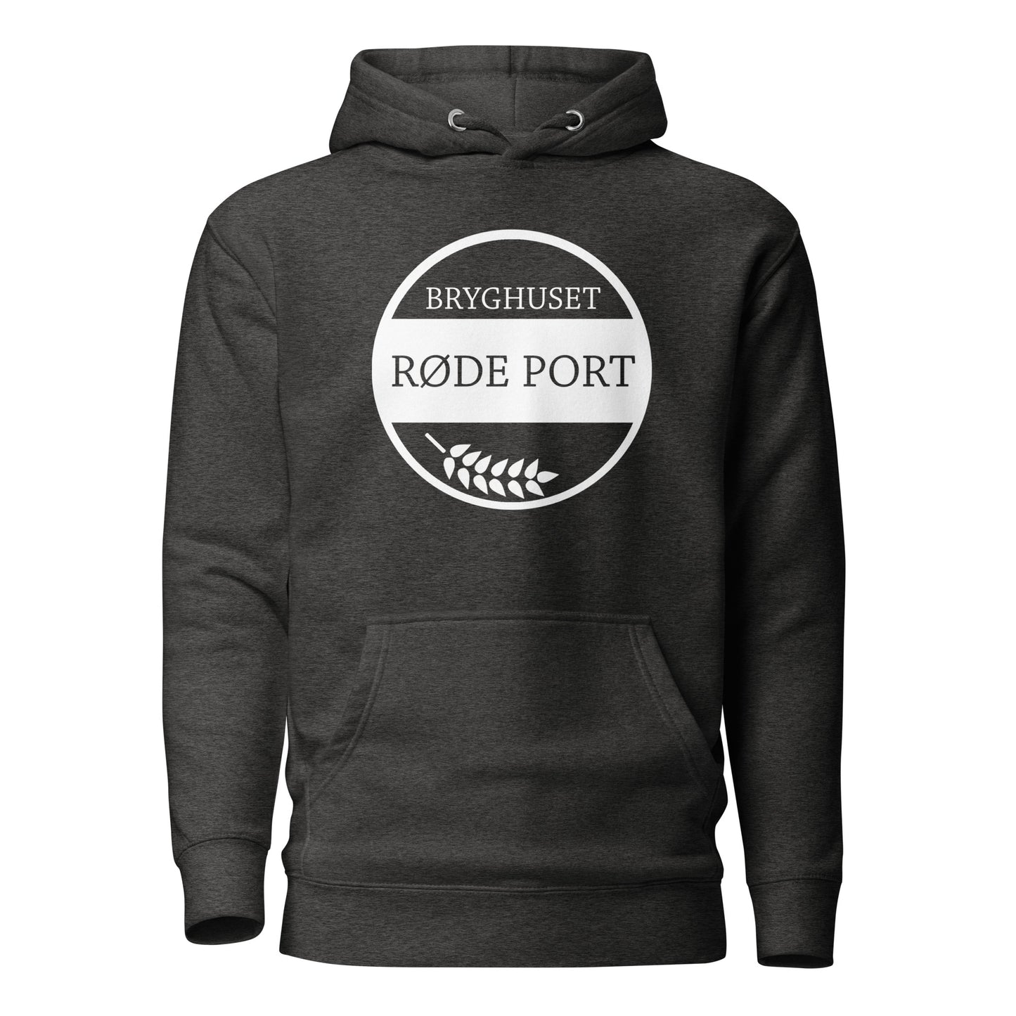 Unisex Hoodie med logo - Streetwear design i blød bomuld med kængurulomme