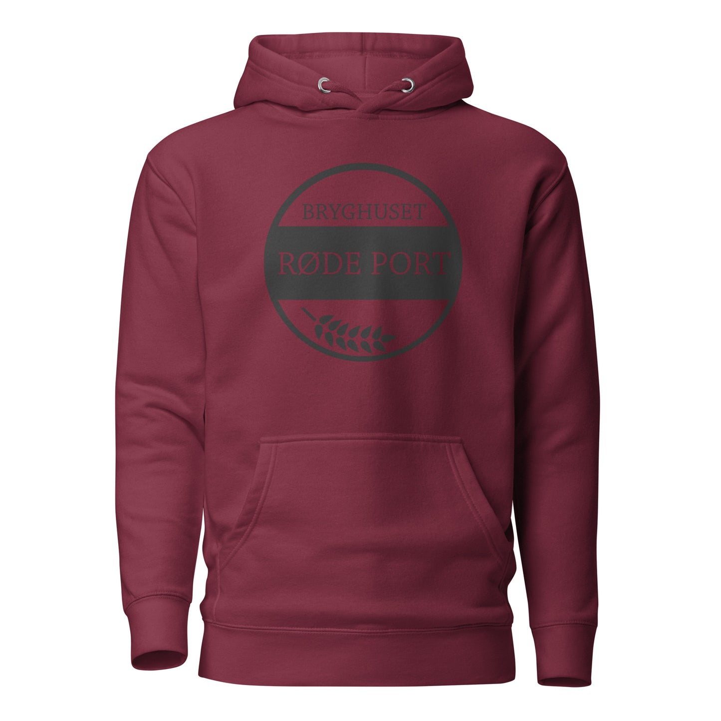 Unisex Hoodie med logo - Streetwear design i blød bomuld med kængurulomme