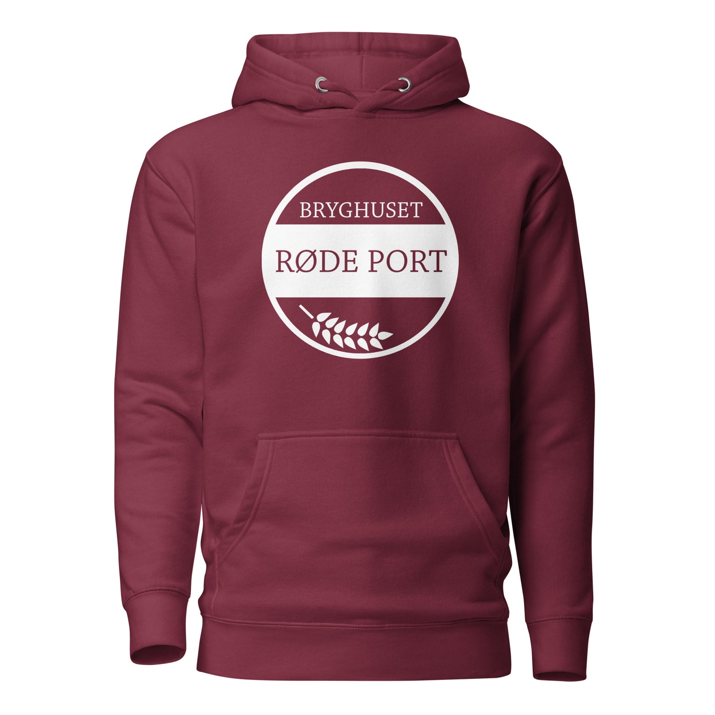 Unisex Hoodie med logo - Streetwear design i blød bomuld med kængurulomme