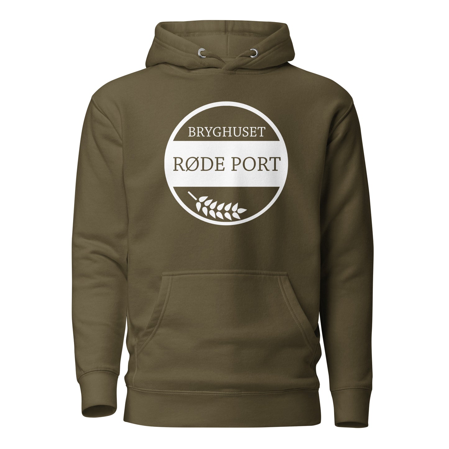 Unisex Hoodie med logo - Streetwear design i blød bomuld med kængurulomme