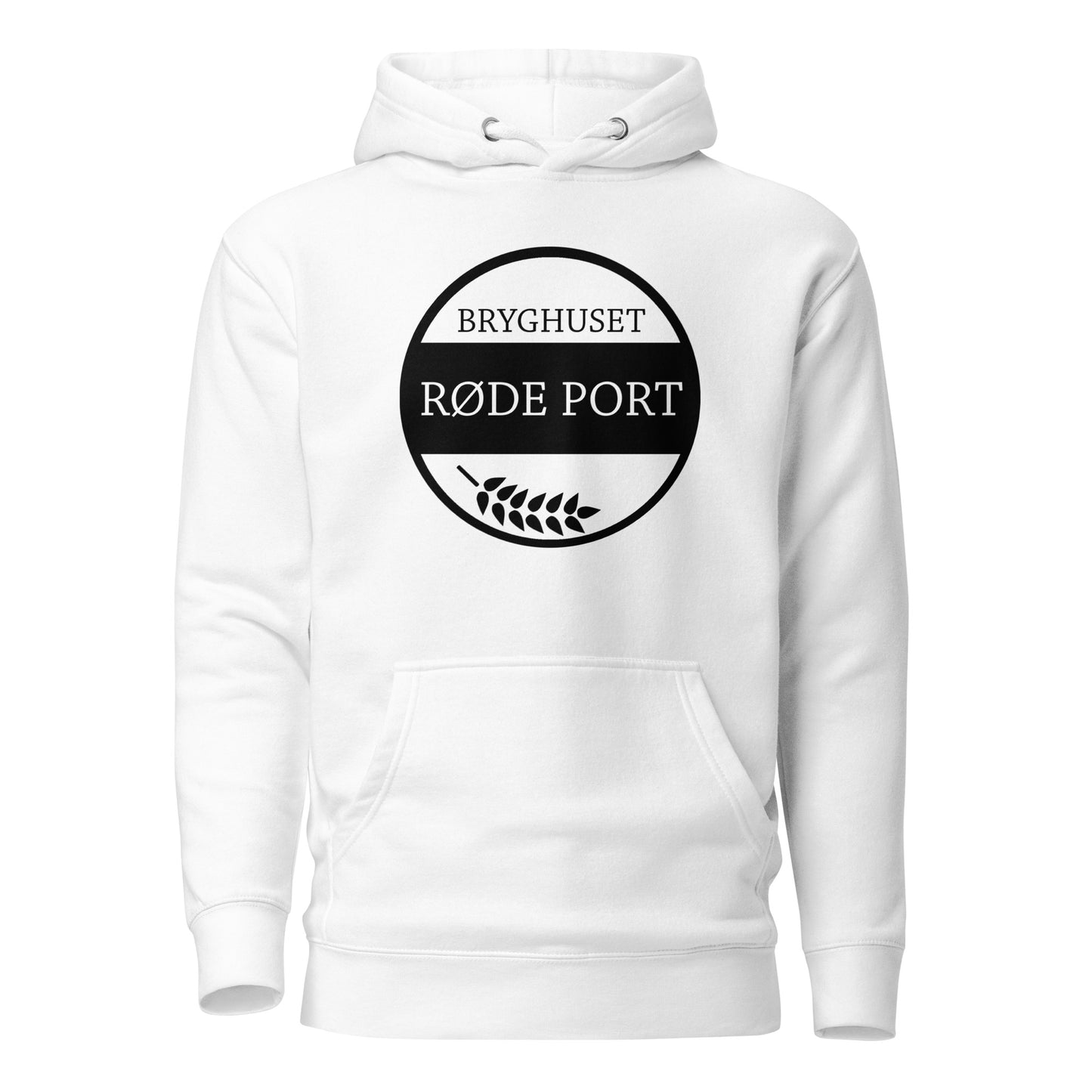 Unisex Hoodie med logo - Streetwear design i blød bomuld med kængurulomme